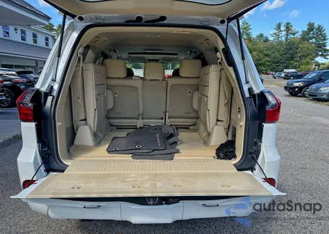 2016 Lexus Lx 570 из США, поврежденный, VIN JTJHY7AX0G4198272